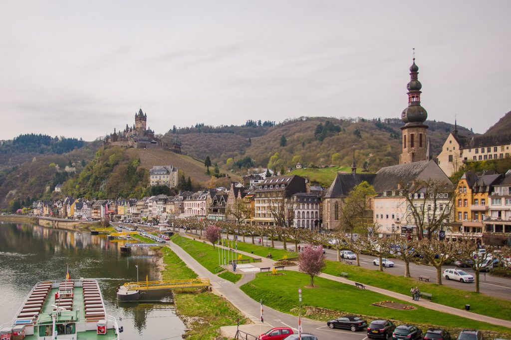 Cochem and Castle Germany