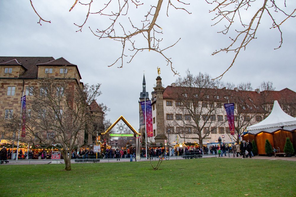 Stuttgart Weihnachtsmarkt Christmas Market Germany