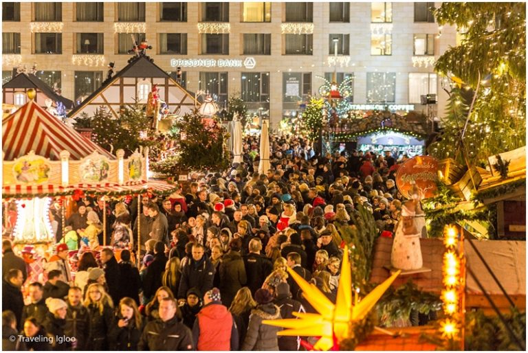 A Winter Visit To The Dresden Frauenkirche Christmas Market