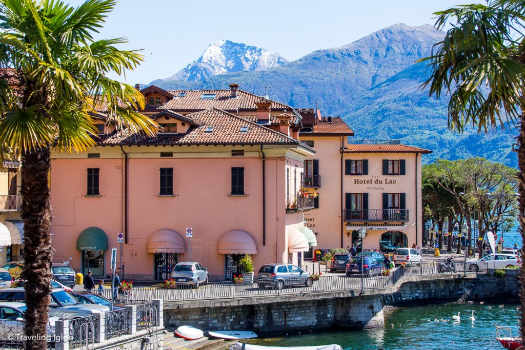 Menaggio, Lake Como Hotel Du Lac and Mountains