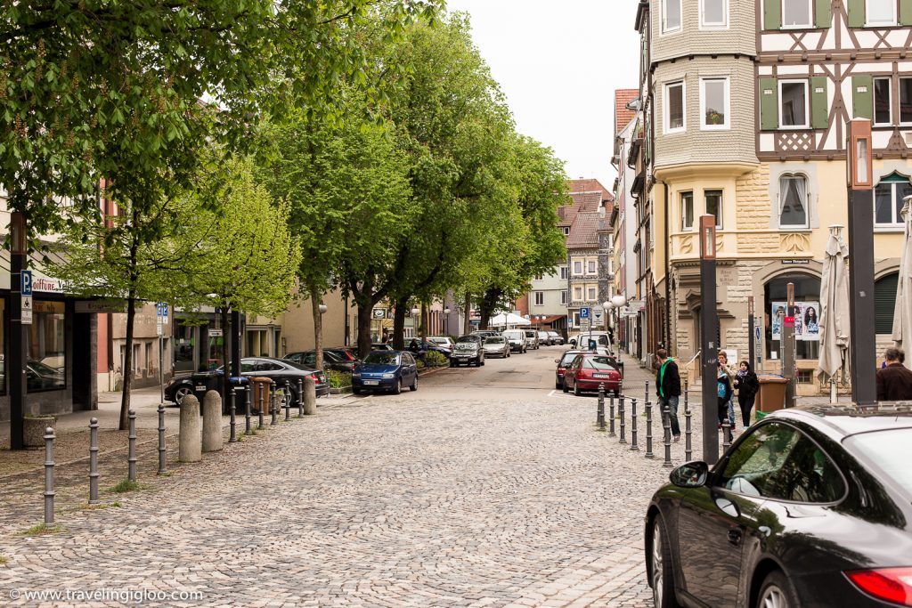 Esslingen am Neckar Cobblestone Street Daytime Germany