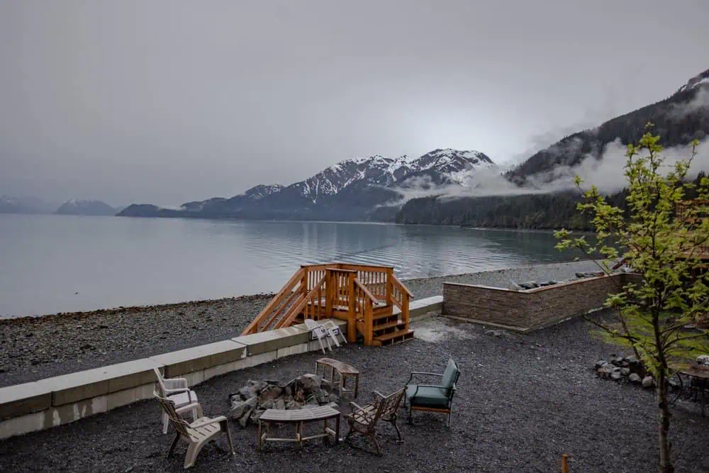 Seward Alaska Summer Rainy Day