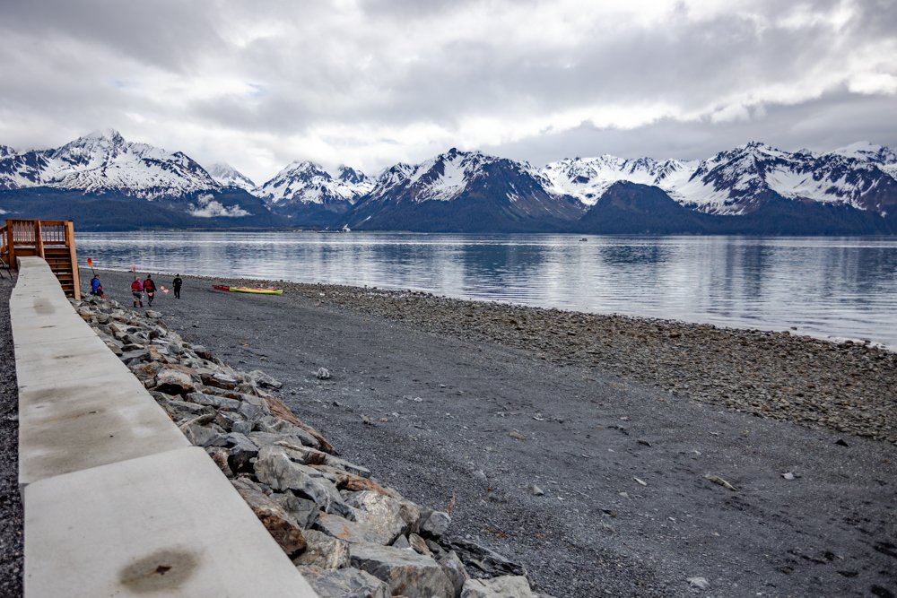Seward Alaska May Visit View of Mountains and Water