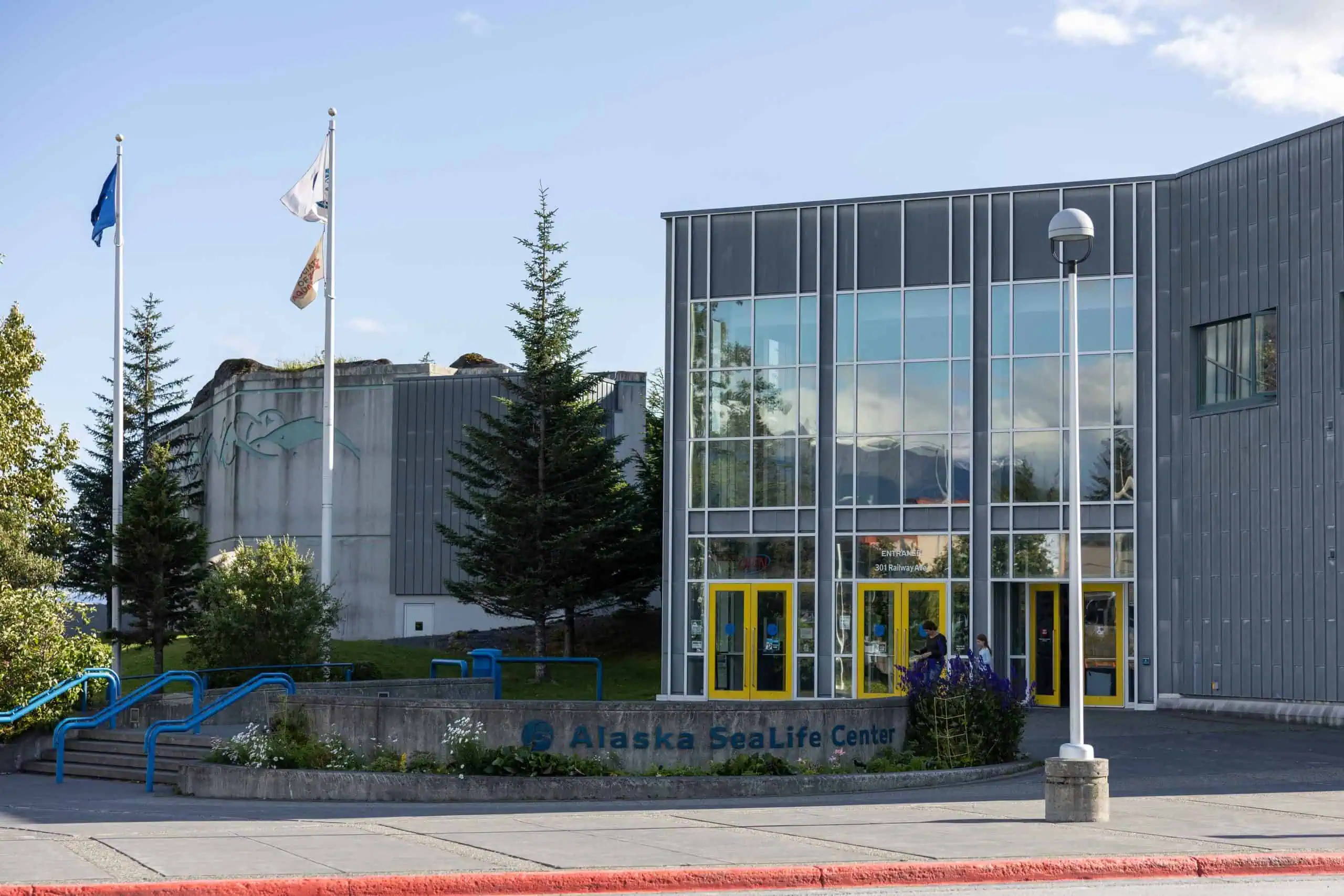 Seward Alaska Sealife Center image of building
