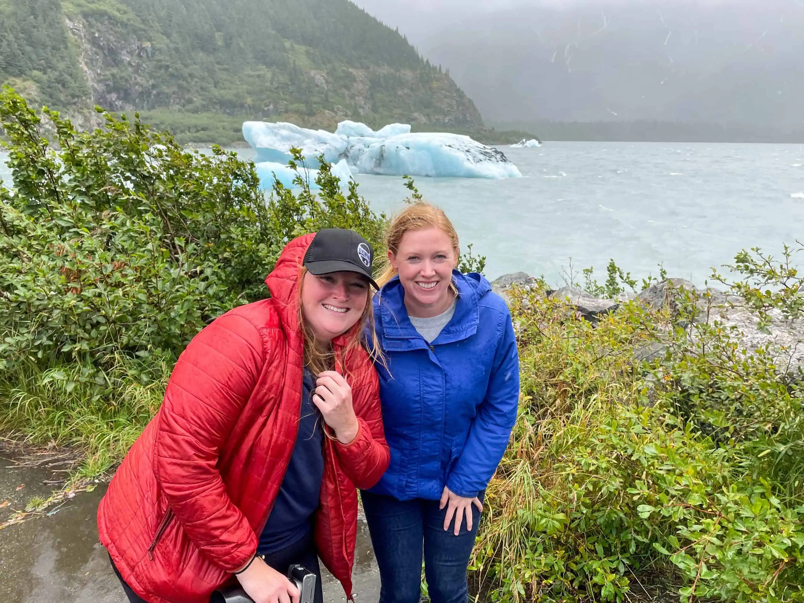 Portage Glacier Ice Alaska