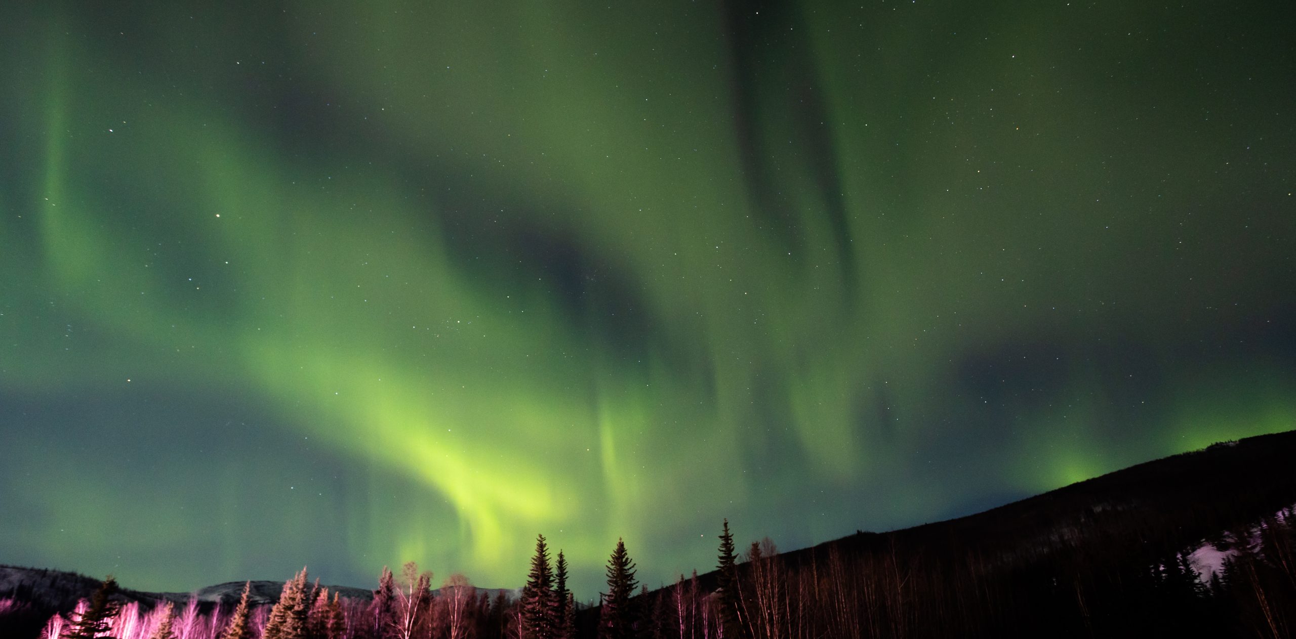 Northern-Lights-Fairbanks-Chena Hot Springs Alaska