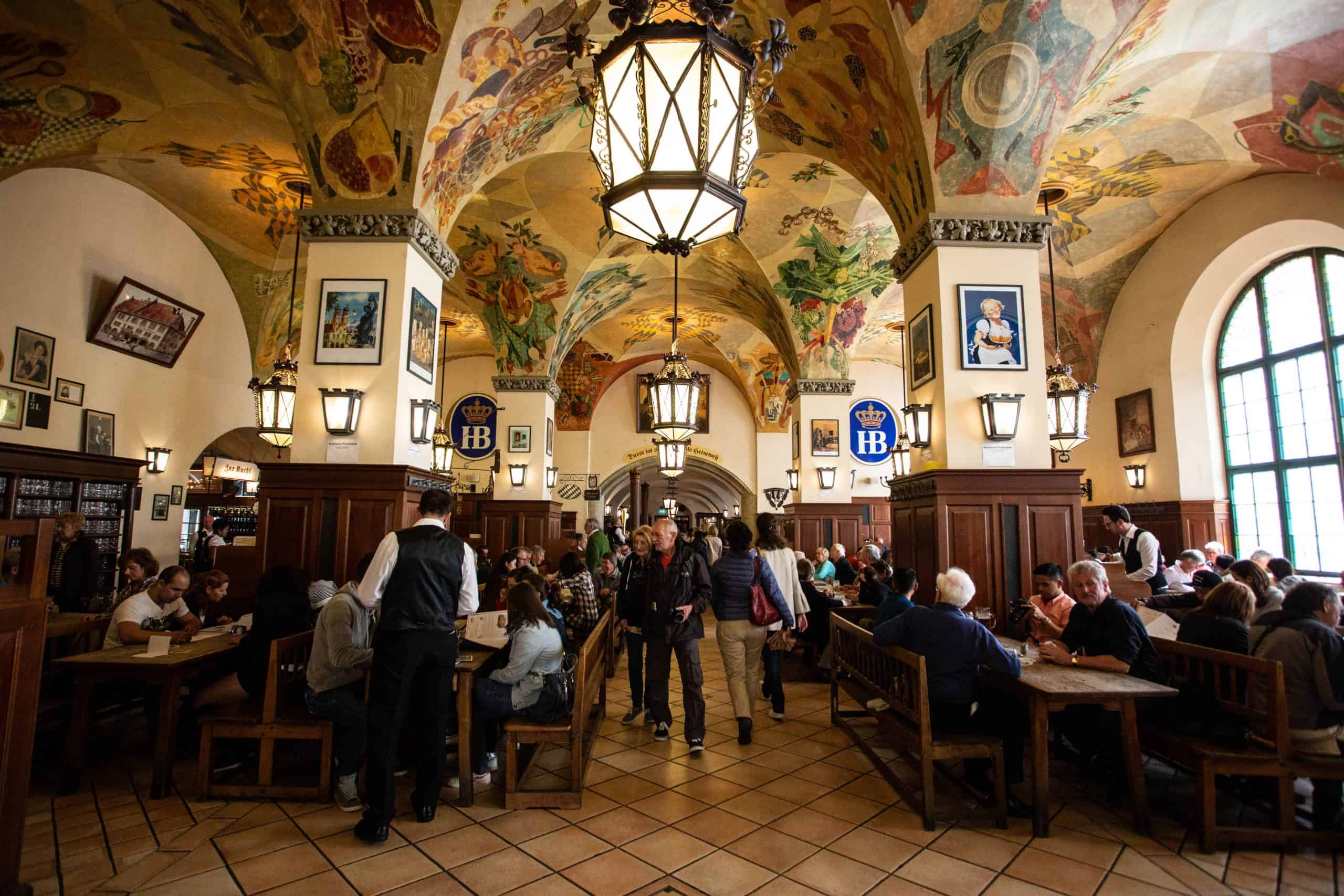 Munich-Germany Hofbrauhaus Interior