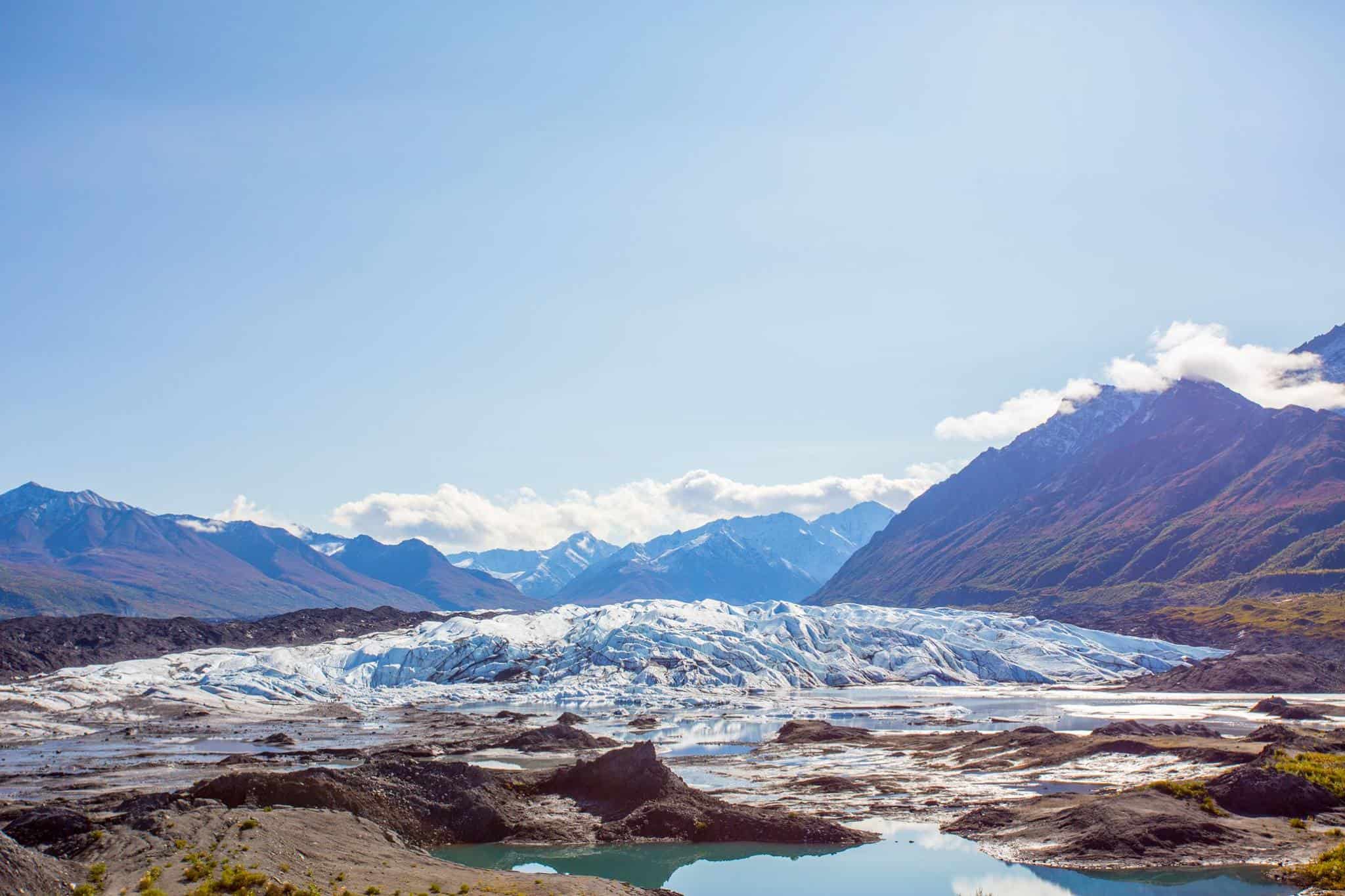 Matanuska Glacier Alaska Fall