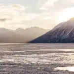 Girdwood and Turnagain Arm Winter Sunrise Alaska