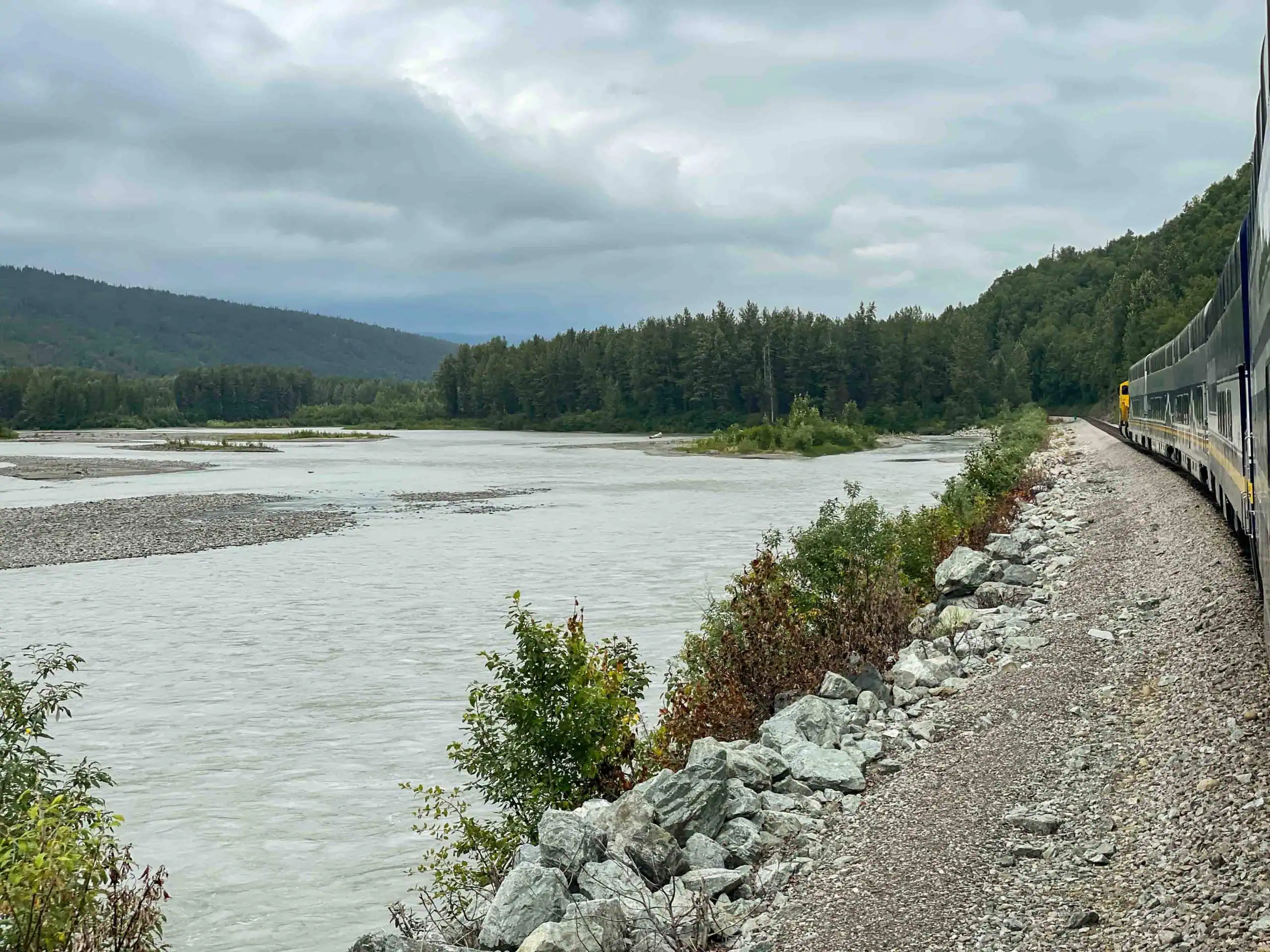 princess alaska cruise rail